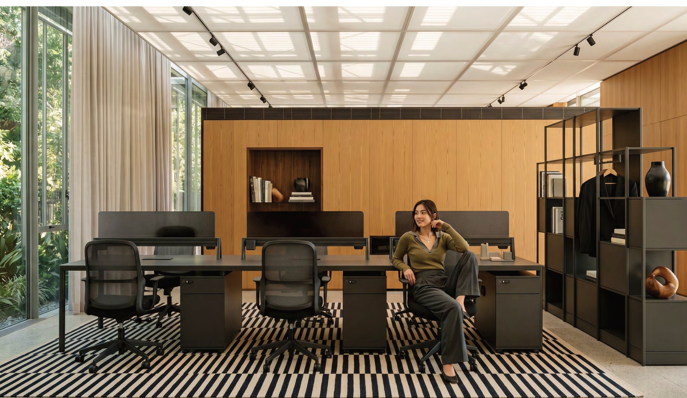 Executive desk scene 5