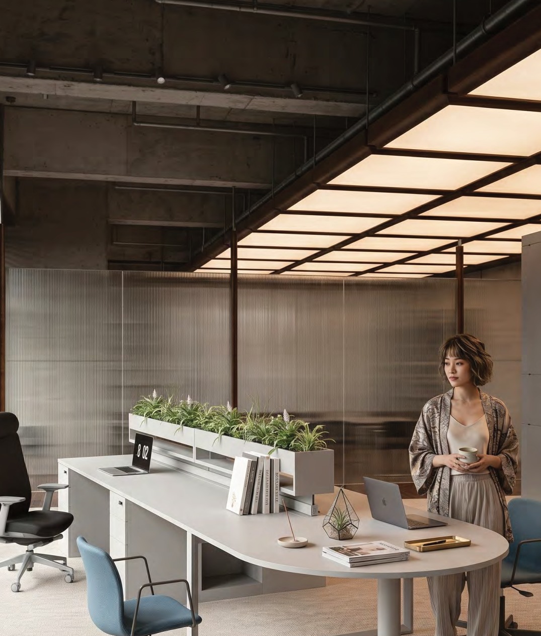 Staff workstation scene 4